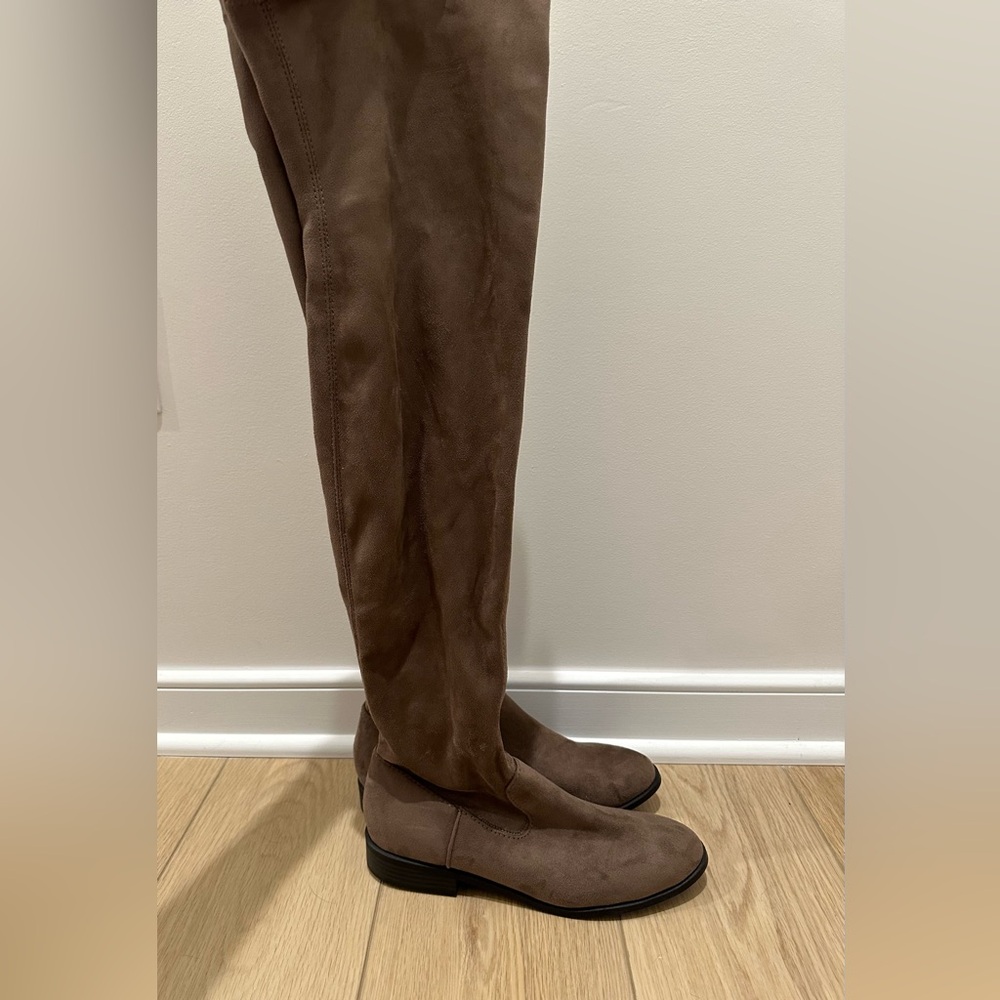 Over the Knee Suede Boots